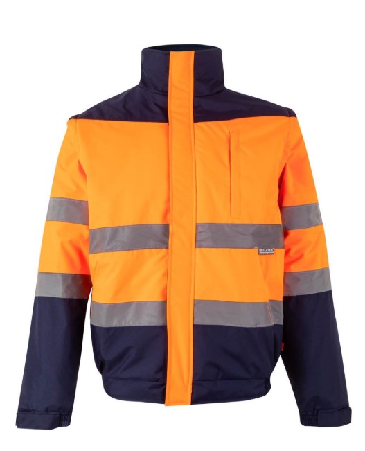 Cazadora acolchada bicolor 161