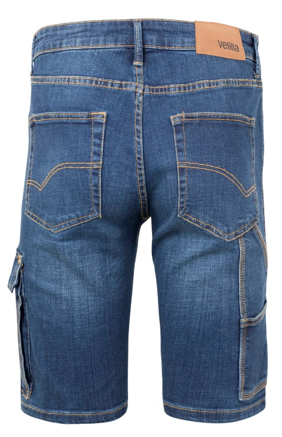 Bermudas denim stretch multibolsillos 103017S - Imagen 2