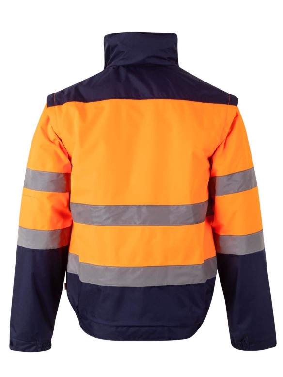 Cazadora acolchada bicolor 161 - Imagen 2