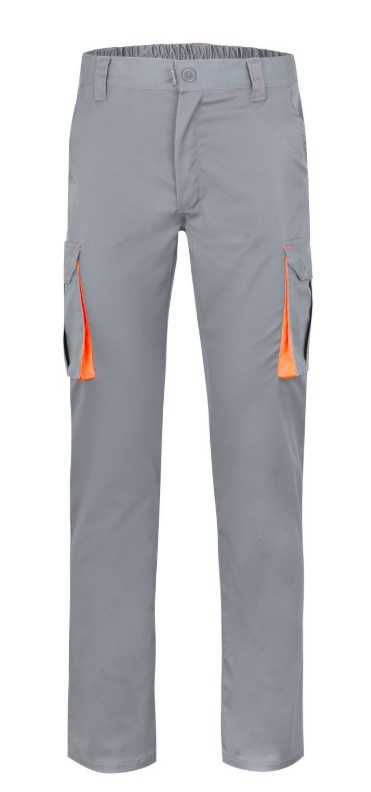 Pantalón stretch bicolor multibolsillos 103024S - Imagen 10