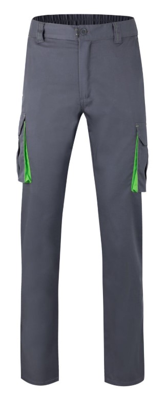 Pantalón stretch bicolor multibolsillos 103024S - Imagen 12