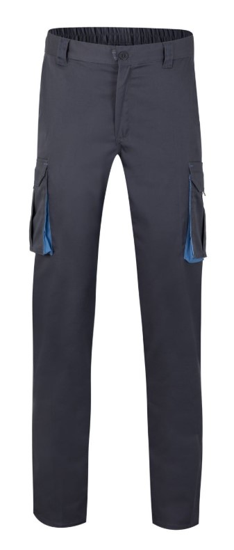 Pantalón stretch bicolor multibolsillos 103024S - Imagen 13