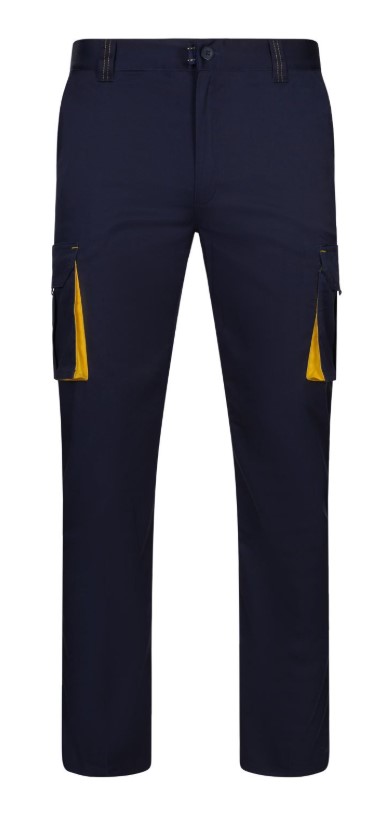 Pantalón stretch bicolor multibolsillos 103024S - Imagen 15