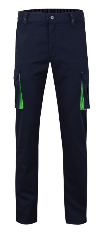 Pantalón stretch bicolor multibolsillos 103024S - Imagen 16