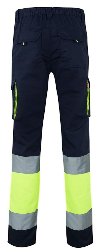 Pantalón stretch bicolor multibolsillos 303002S - Imagen 2