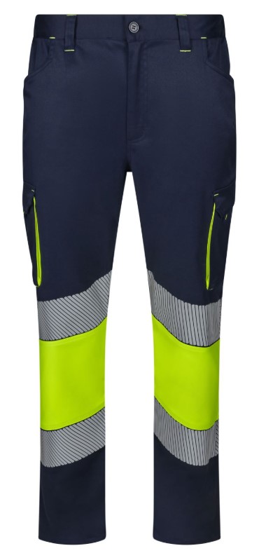 Pantalón stretch bicolor cinta segmentada 303008S - Imagen 4