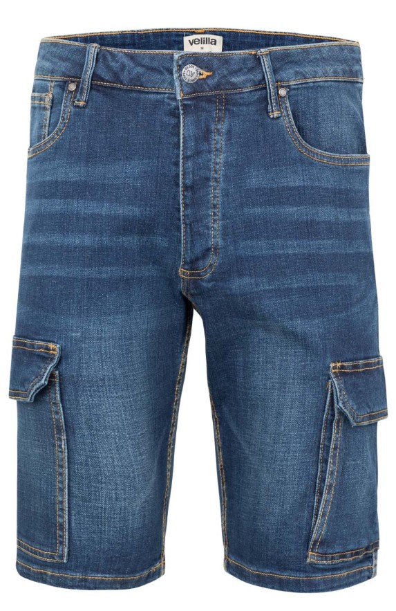Bermudas denim stretch multibolsillos 103017S