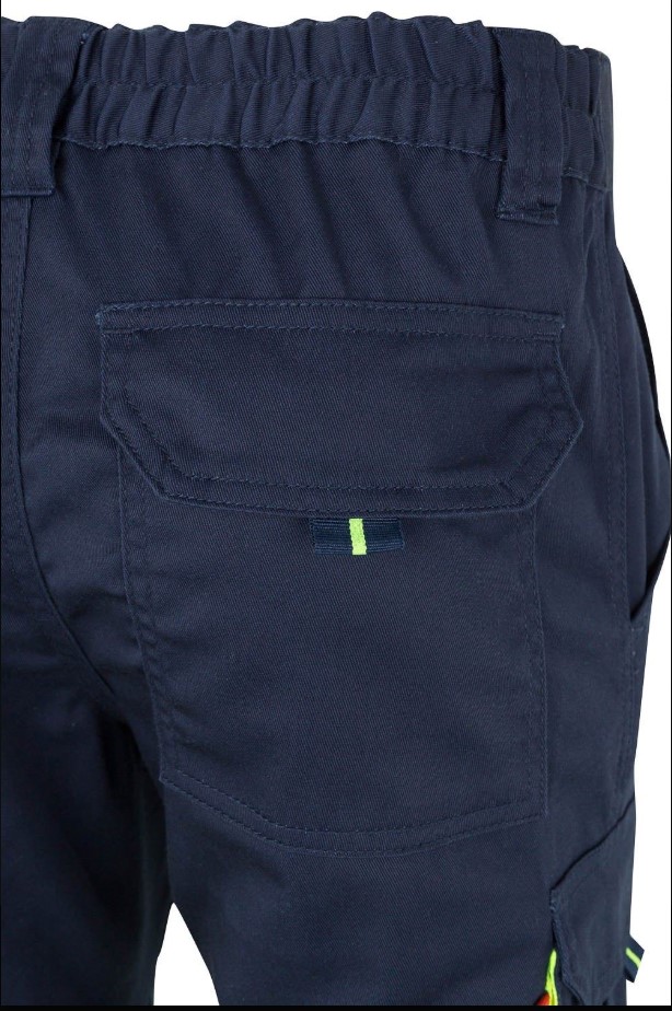 Pantalón stretch bicolor multibolsillos 303002S - Imagen 4