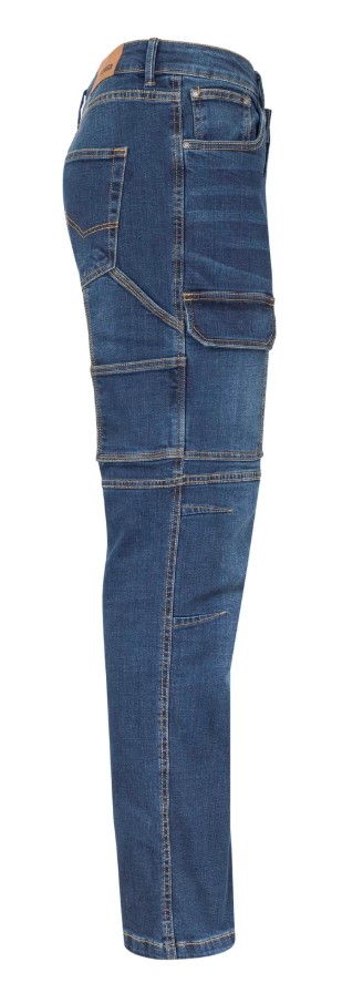 Pantalón denim stretch multibolsillos 103028S - Imagen 4