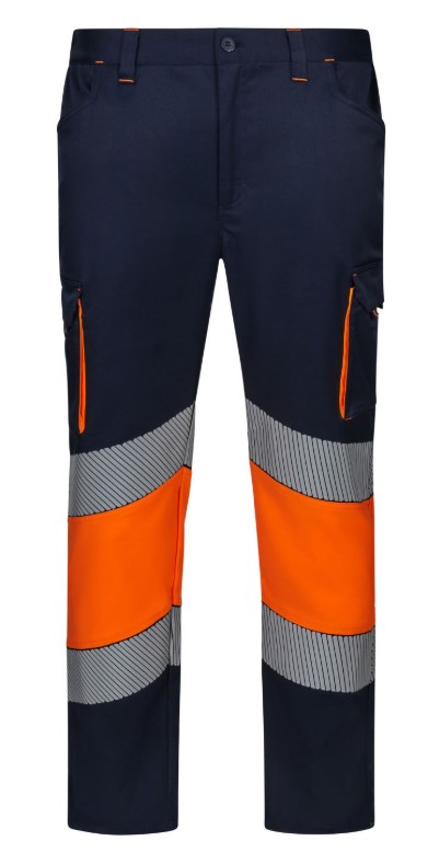 Pantalón stretch bicolor cinta segmentada 303008S - Imagen 7