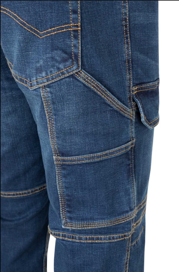 Pantalón denim stretch multibolsillos 103028S - Imagen 5