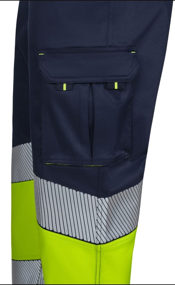 Pantalón stretch bicolor cinta segmentada 303008S - Imagen 3