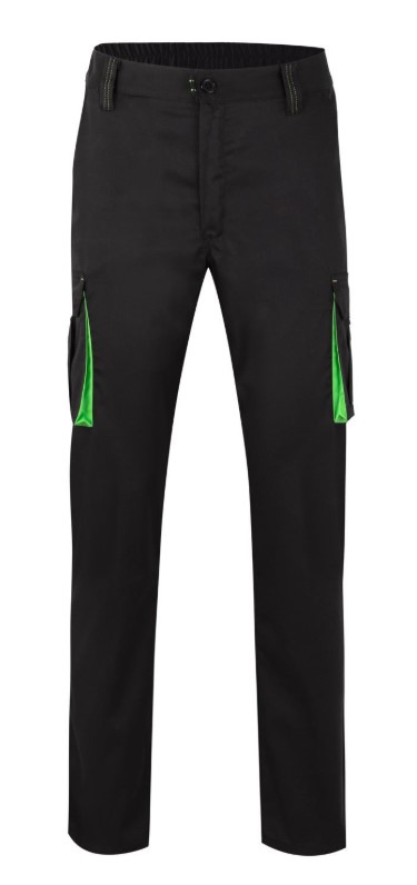 Pantalón stretch bicolor multibolsillos 103024S - Imagen 7