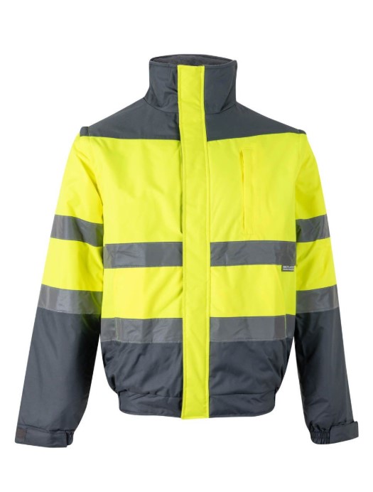 Cazadora acolchada bicolor 161 - Imagen 8