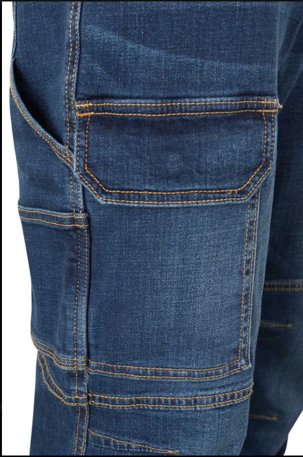 Pantalón denim stretch multibolsillos 103028S - Imagen 7