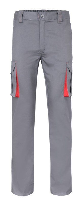 Pantalón stretch bicolor multibolsillos 103024S - Imagen 9