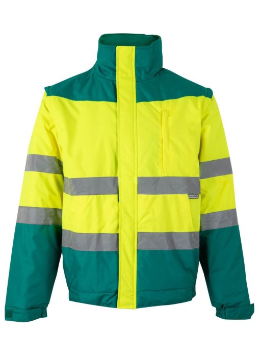 Cazadora acolchada bicolor 161 - Imagen 9