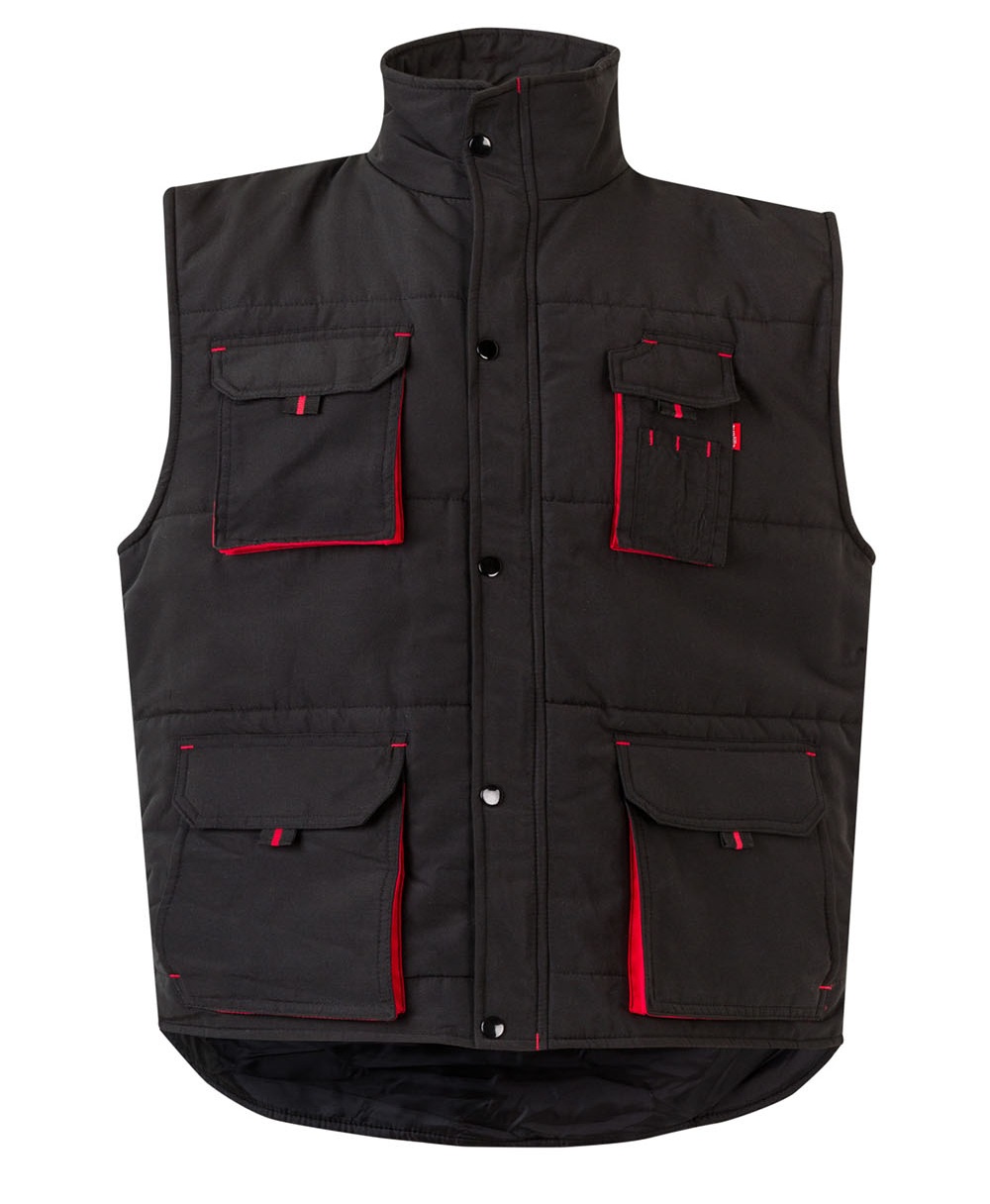 Chaleco acolchado bicolor multibolsillos 205902 - Imagen 6