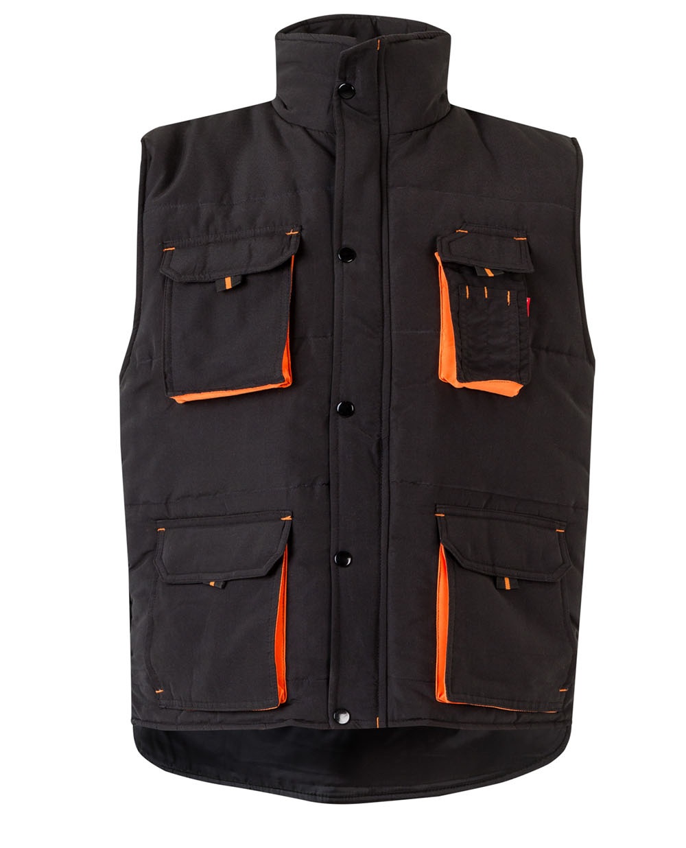 Chaleco acolchado bicolor multibolsillos 205902 - Imagen 7