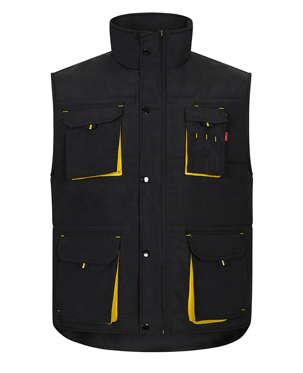 Chaleco acolchado bicolor multibolsillos 205902 - Imagen 8