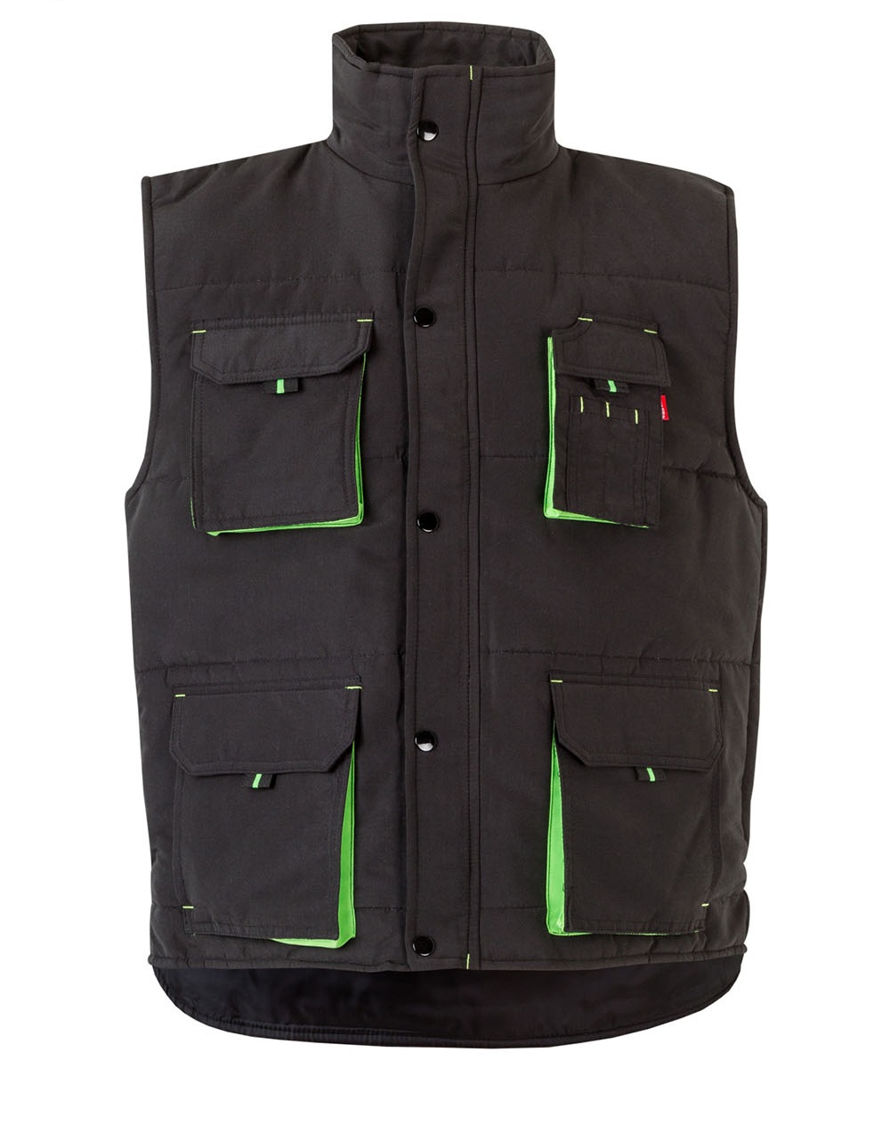 Chaleco acolchado bicolor multibolsillos 205902 - Imagen 9