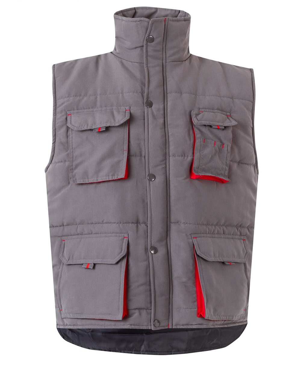 Chaleco acolchado bicolor multibolsillos 205902 - Imagen 11