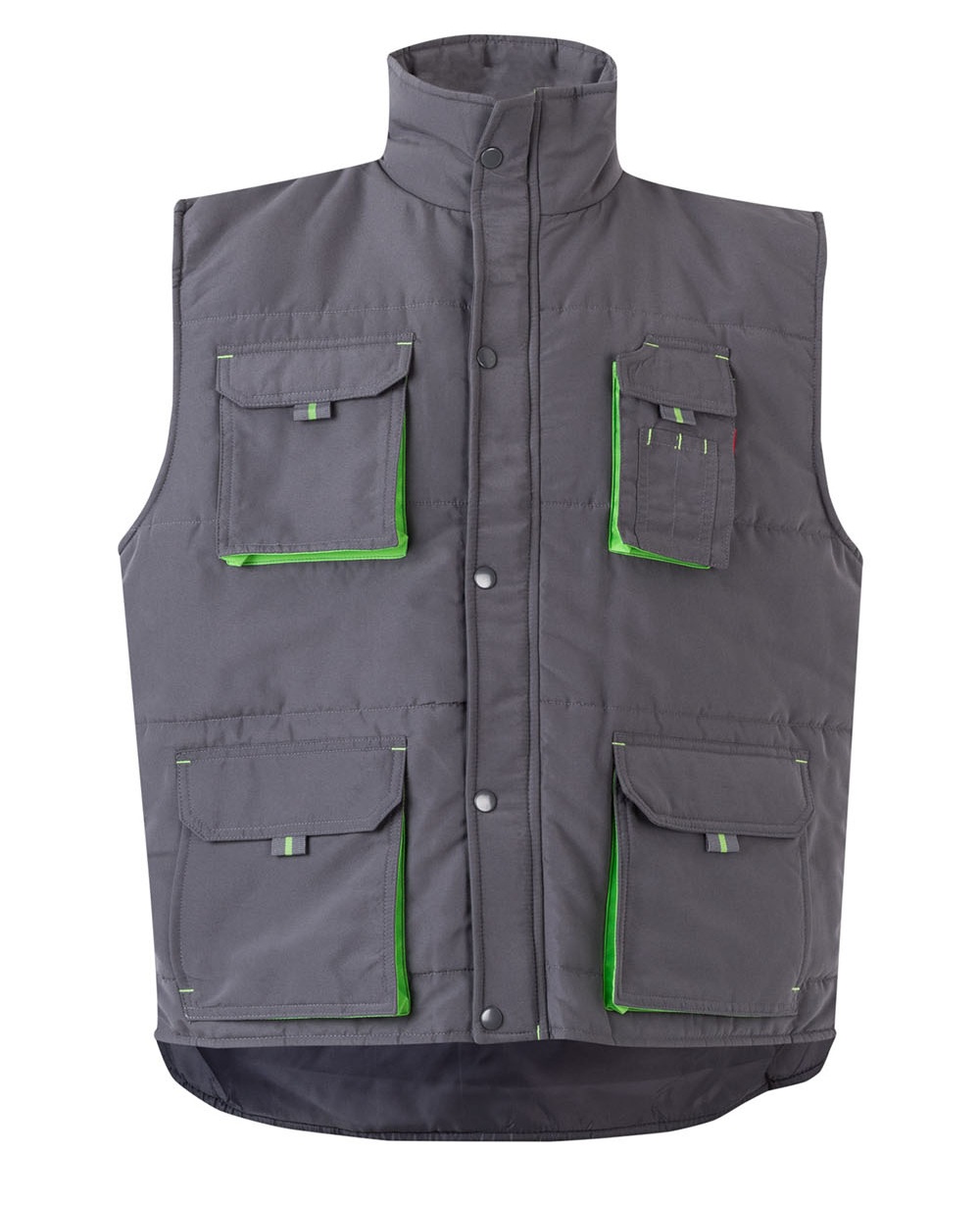 Chaleco acolchado bicolor multibolsillos 205902 - Imagen 14
