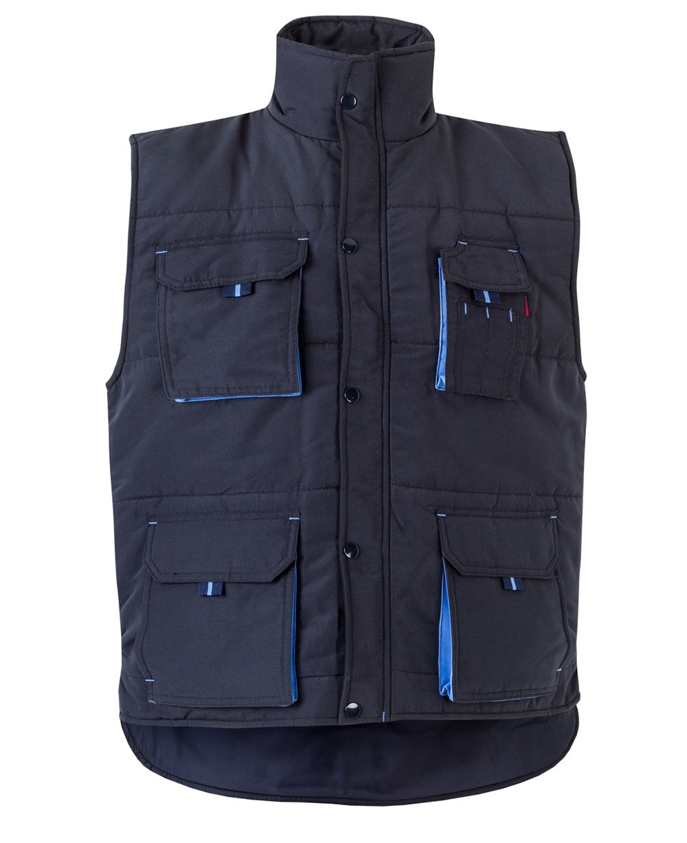 Chaleco acolchado bicolor multibolsillos 205902 - Imagen 15