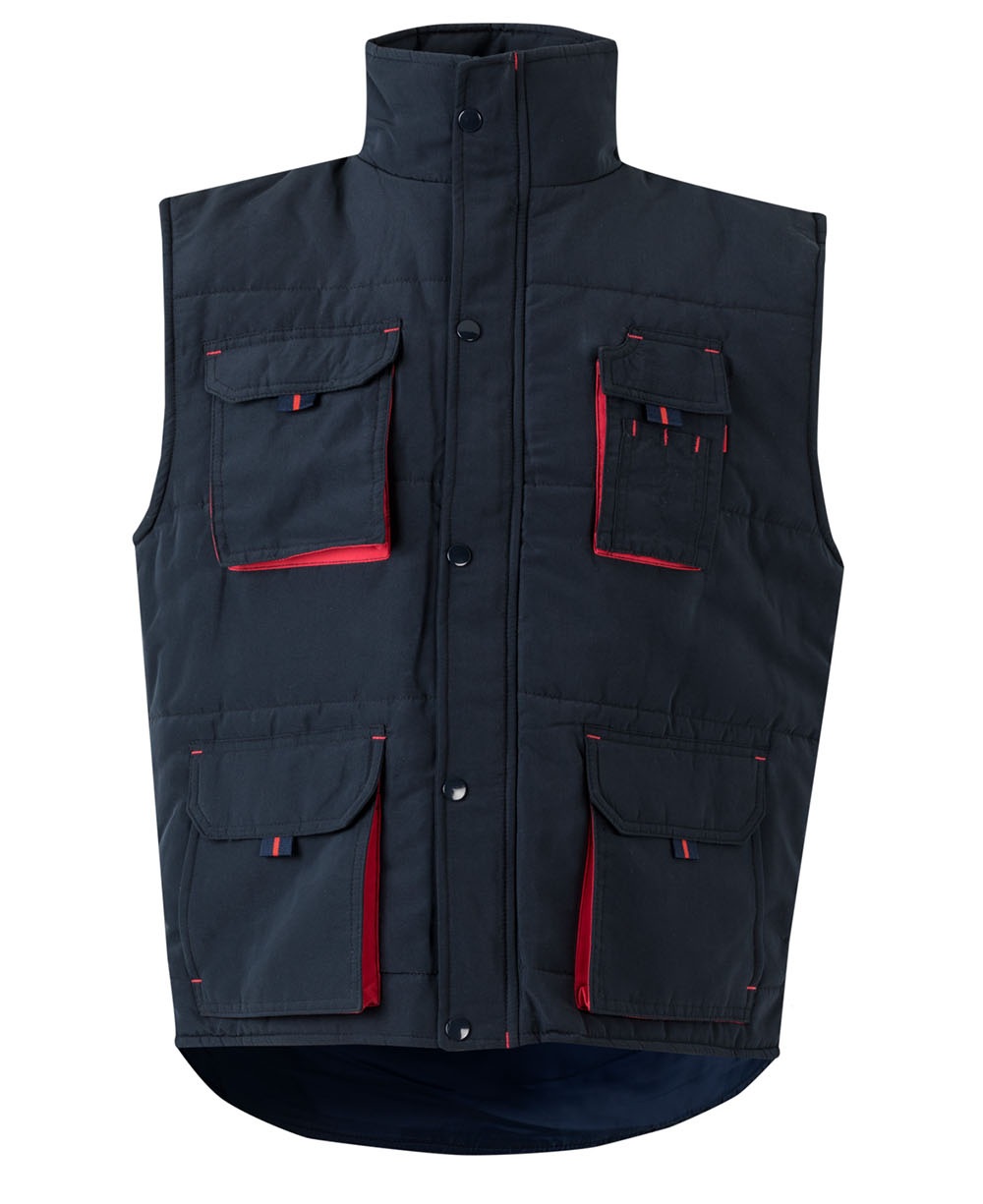 Chaleco acolchado bicolor multibolsillos 205902 - Imagen 16